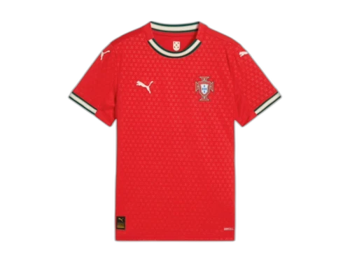Puma Kids Portugal '25 Home Replica Jersey Sport Red/Sugared Almond
