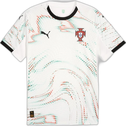 Puma Portugal '25 Away Replica Jersey White/Black