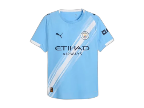 Puma Manchester City '25/'26 Authentic Home Jersey Team Light Blue/White