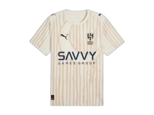 Puma KidSuper Al-Hilal Saudi FC Replica Jersey Alpine Snow/Club Navy
