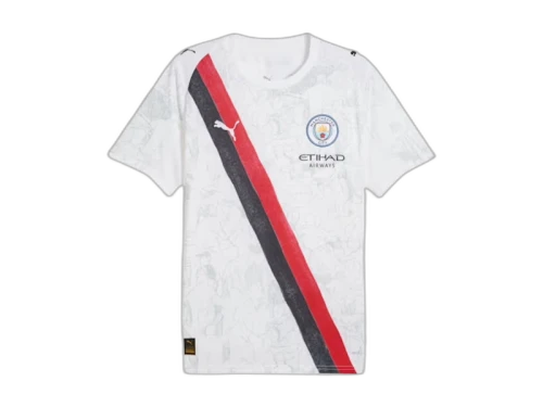 Puma KidSuper Manchester City Replica Jersey White/Black