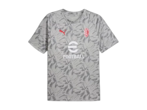 Puma AC Milan Pre-Match Jersey Smokey Gray/White