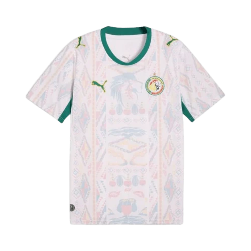 PUMA Senegal Home Jersey 'PUMA White Wild Green'