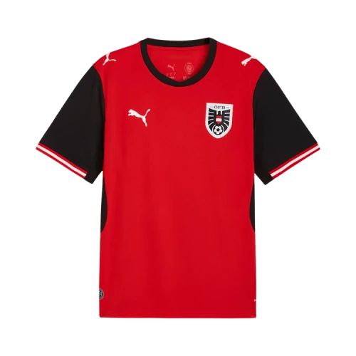 PUMA Austria Home Jersey 'PUMA Red PUMA Black'