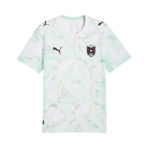 PUMA Austria Away Jersey 'PUMA White Mint Melt'