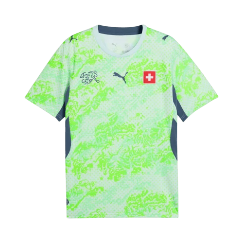 PUMA Switzerland Away Jersey 'Sea Glass Dark Indigo'