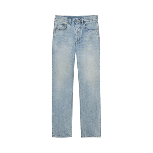 Saint Laurent Loose Straight Jean 'South Blue'