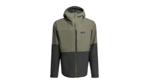 Patagonia M'S Boulder Fork Rain Technical Jacket Green