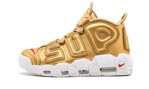 Nike Air More Uptempo Supreme Suptempo Gold