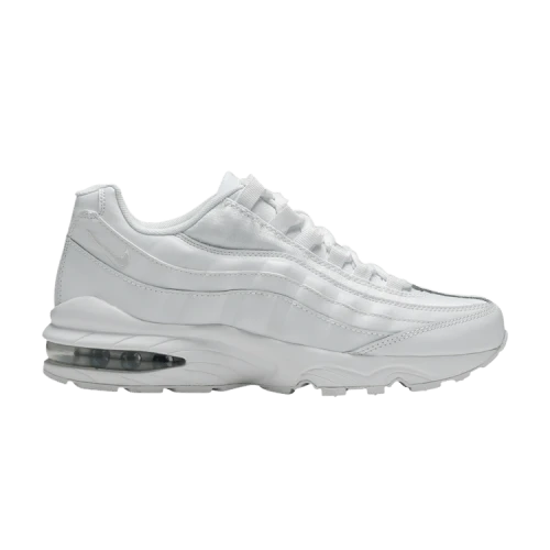 Nike Air Max 95 White Metallic Silver (GS)