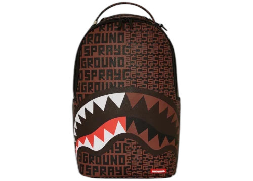 Sprayground Money Split DLX Backpack Tan/Check