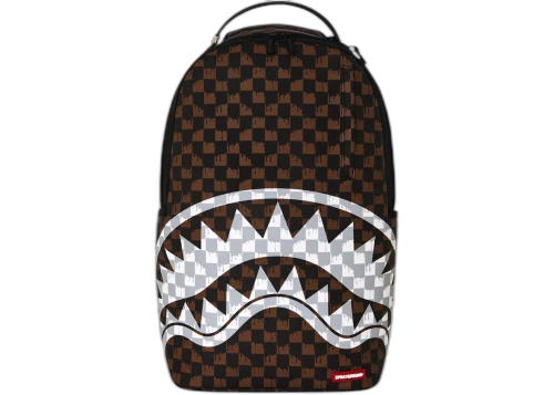 Sprayground Brown And Cream Backpack Brown