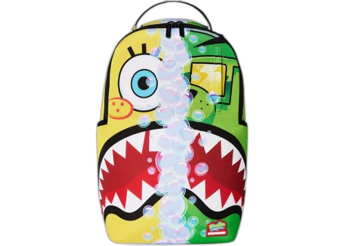 Sprayground SpongeBob And Moneybear Backpack Green/Yellow