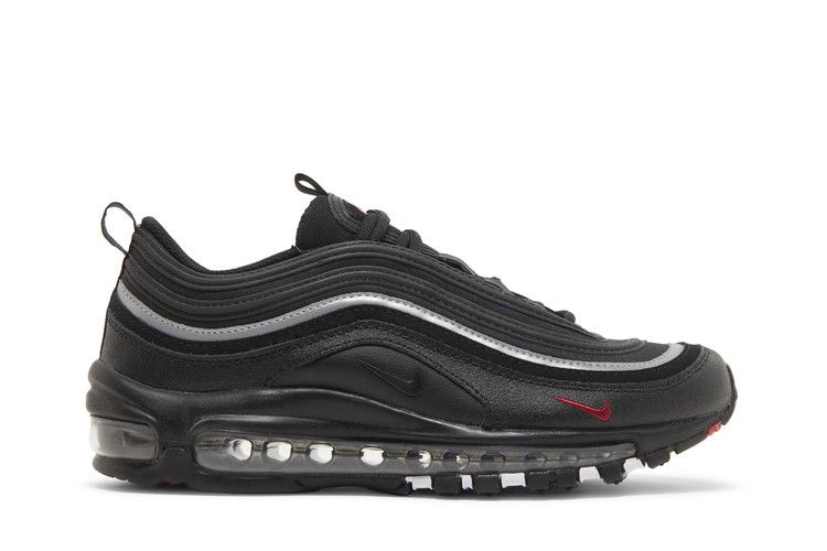 Nike Air Max 97 Black Silver Red (GS)