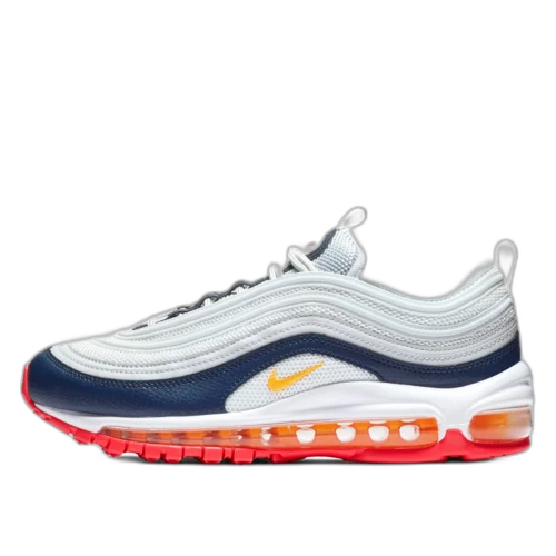 Nike Air Max 97 Midnight Navy Racer Pink Laser Orange (Women's)