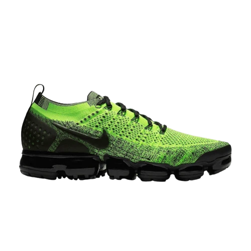 Nike Air VaporMax Flyknit 2 Volt Black