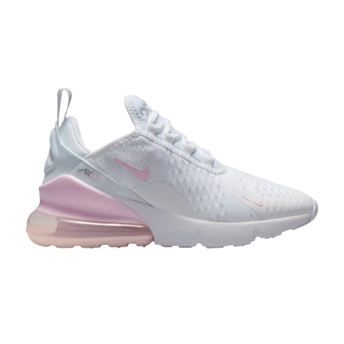 Nike Air Max 270 White Light Smoke Grey Pink Foam (GS)