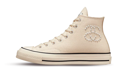 Converse Chuck Taylor All Star 70 Hi Stussy Fossil Pearl