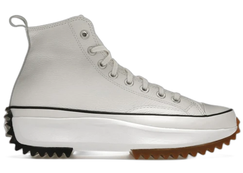 Converse Run Star Hike Hi Leather White Black