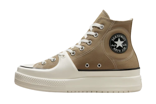 Converse Chuck Taylor All Star Construct Hi Black Vintage White
