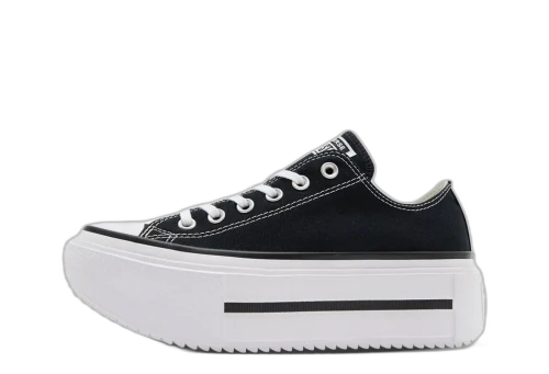 Converse Chuck Taylor All Star Lift Double Stack Low Black White