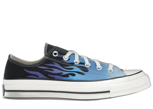 Converse Chuck 70 Low Fire Black Blue