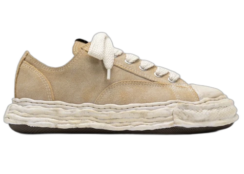Maison Mihara Yasuhiro Peterson 23 OG Sole Vintage Suede Low White Beige