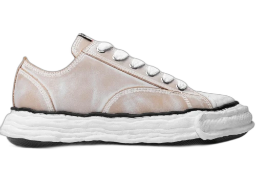 Maison Mihara Yasuhiro Peterson 23 OG Sole Vintage Leather Low White