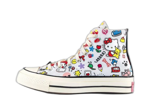 Converse Chuck 70 Hi Hello Kitty Stickers