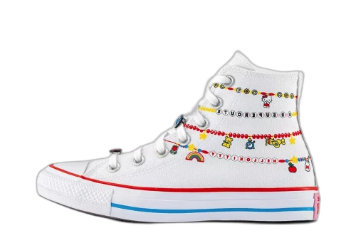 Converse Chuck Taylor All Star Hi Hello Kitty and Friends Charmed