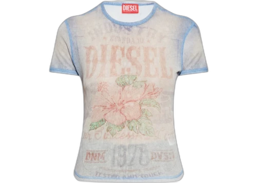 Diesel Women's T-Iana S/S Top Multicolor
