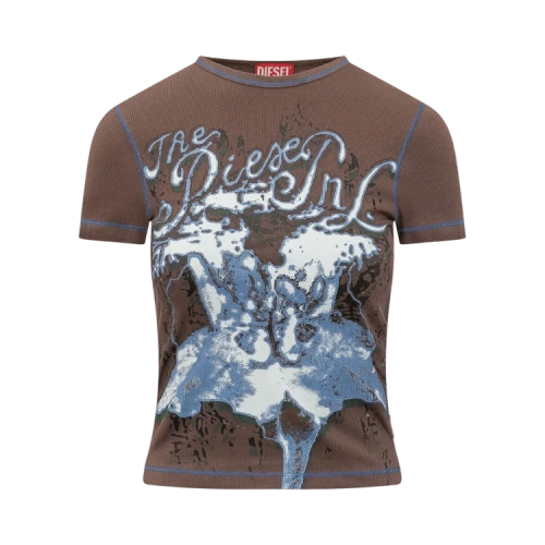 Diesel T-Brenda Shorts Brown