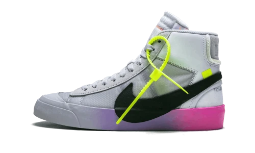 Nike Blazer Mid Off-White Wolf Grey Serena Queen