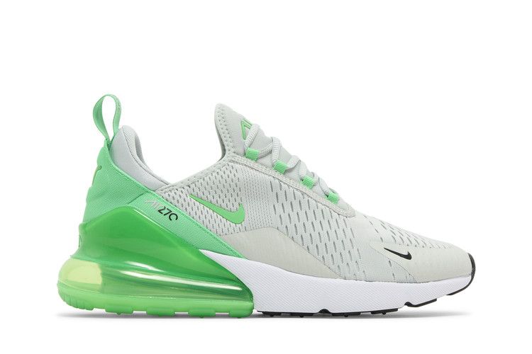 Nike Air Max 270 Light Silver Green Shock
