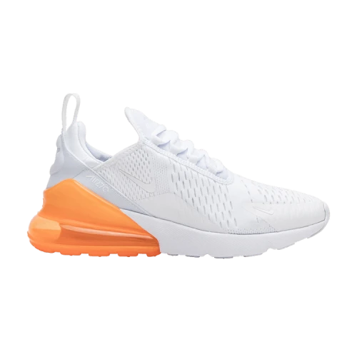 Nike Air Max 270 White Pack (Total Orange)