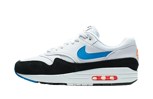 Nike Air Max 1 White Photo Blue Black