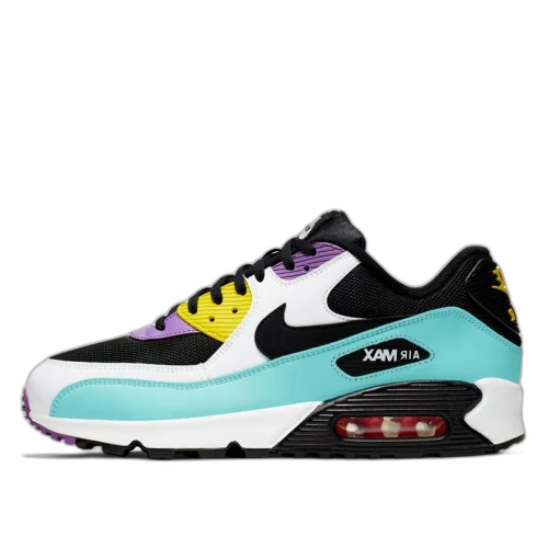 Nike Air Max 90 Black Bright Violet White