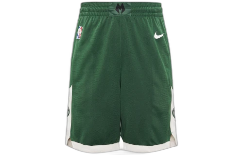Nike NBA Swingman Milwaukee Bucks Icon Edition Shorts Green/White/Cream