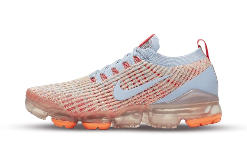 Nike Air VaporMax Flyknit 3 Hydrogen Blue Orange Pulse (Women's)
