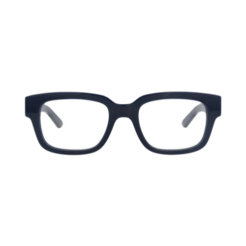Alexander McQueen Square-Frame Recycled Acetate Optical Frames Blue Blue Transparent (AM0454O-30015169-003)
