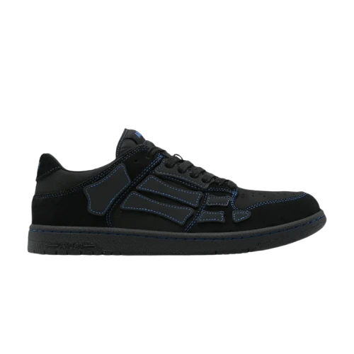 AMIRI Skel Top Low Black Blue Stitching