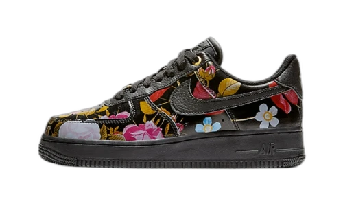 Nike Air Force 1 Low Black Floral (Women's)