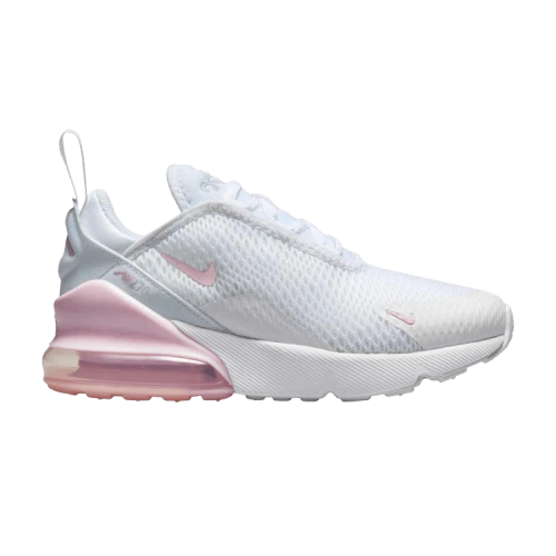 Nike Air Max 270 White Light Smoke Grey Pink Foam (PS)