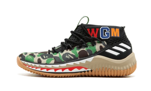 adidas Dame 4 A Bathing Ape Camo