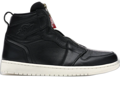 Jordan 1 Retro High Zip Black Sail (Women's)