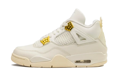 Jordan 4 Retro Metallic Gold (Women's)