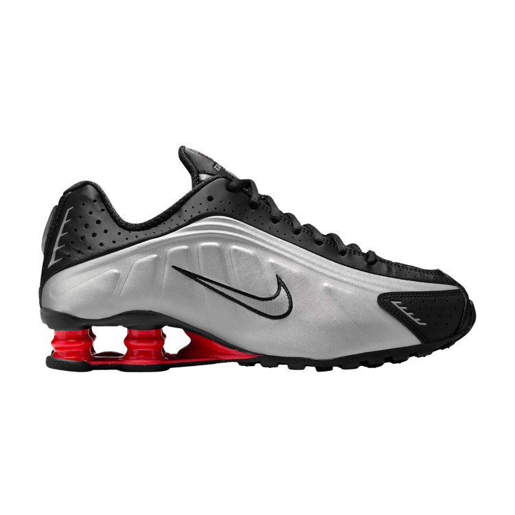 Nike Shox R4 Black Metallic Silver (2025) (Women's)