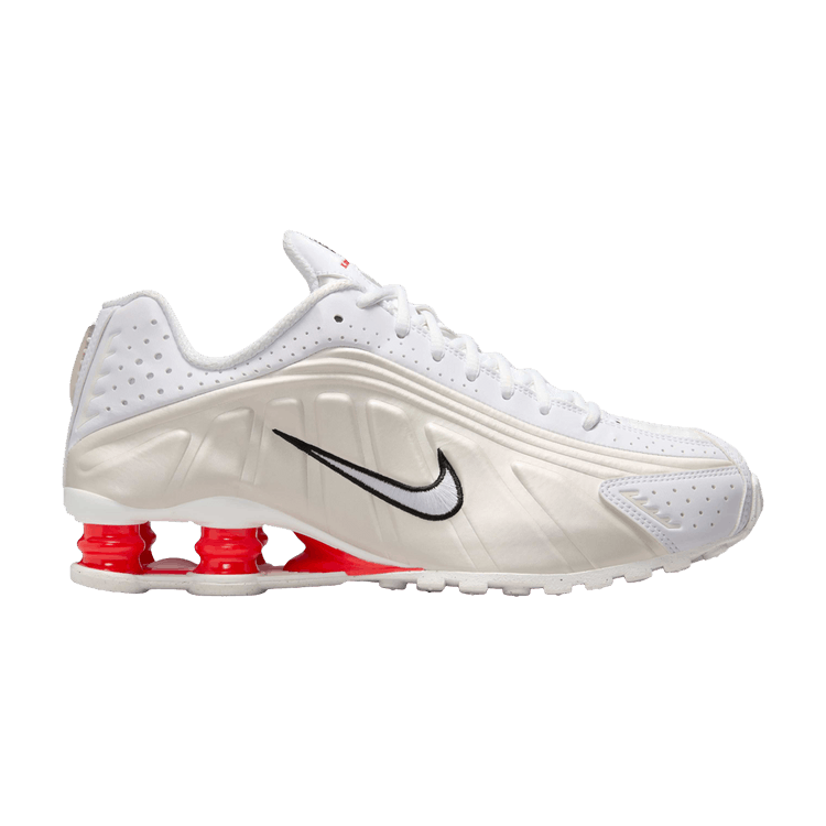 Nike Shox R4 White Phantom Picante Red (Women's)