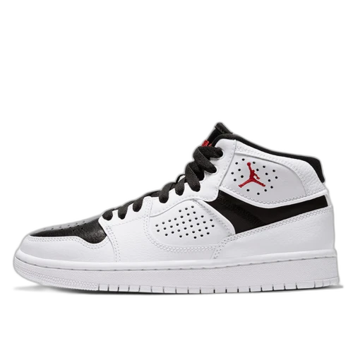 Jordan Access White Black University Red