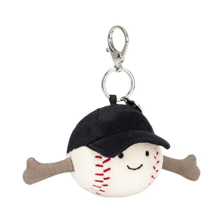 Jellycat Amuseables Sports Bag Charm 'White'